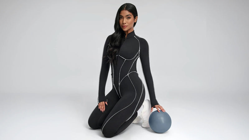 Active One Piece for Women's | Full Body Active Jumpsuit & Unitards for High Impact Gym Workouts 