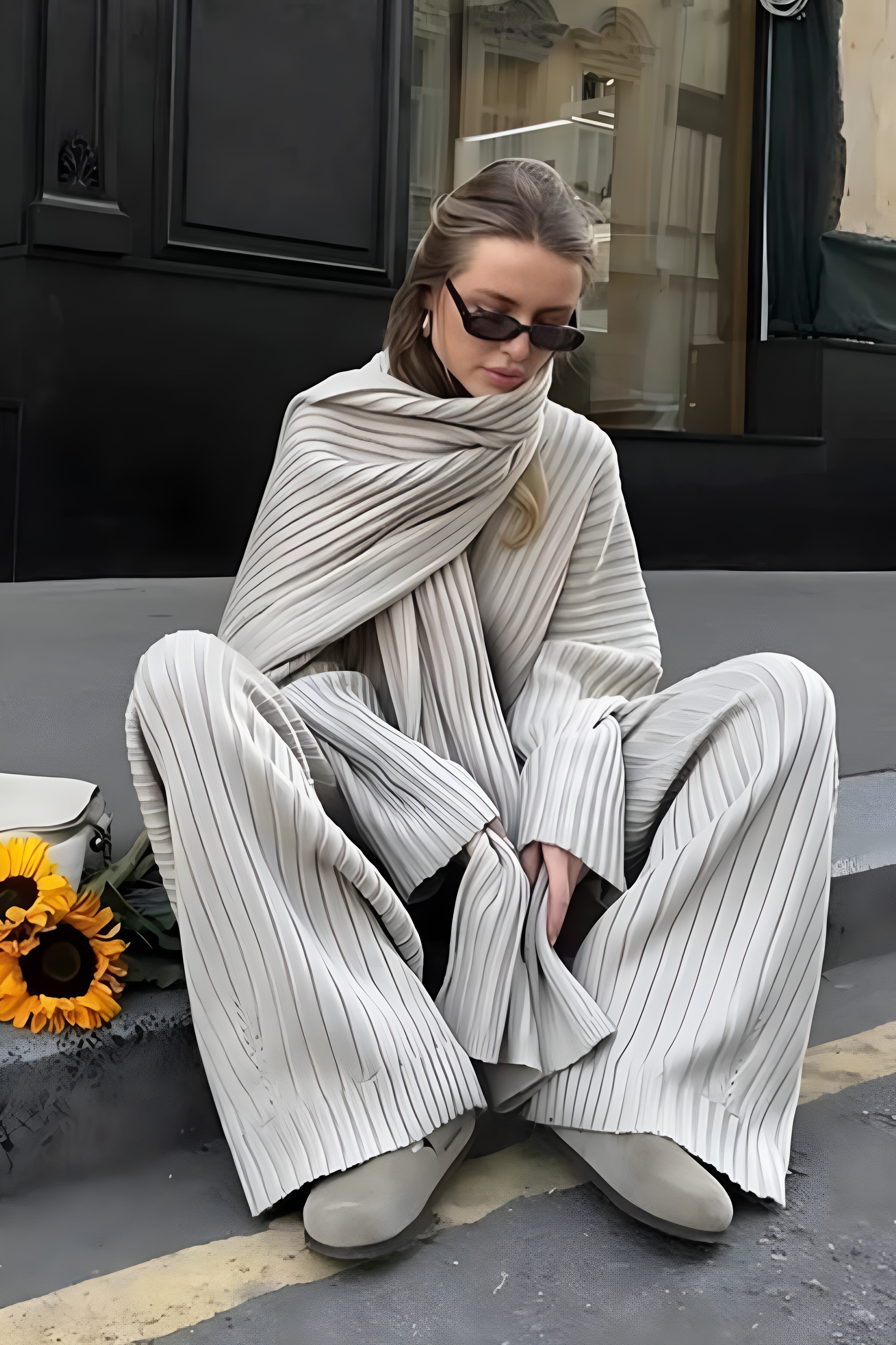 Mirelle Ribbed Knit Set - Co Ord Set | 8j03aj-k6.myshopify.com