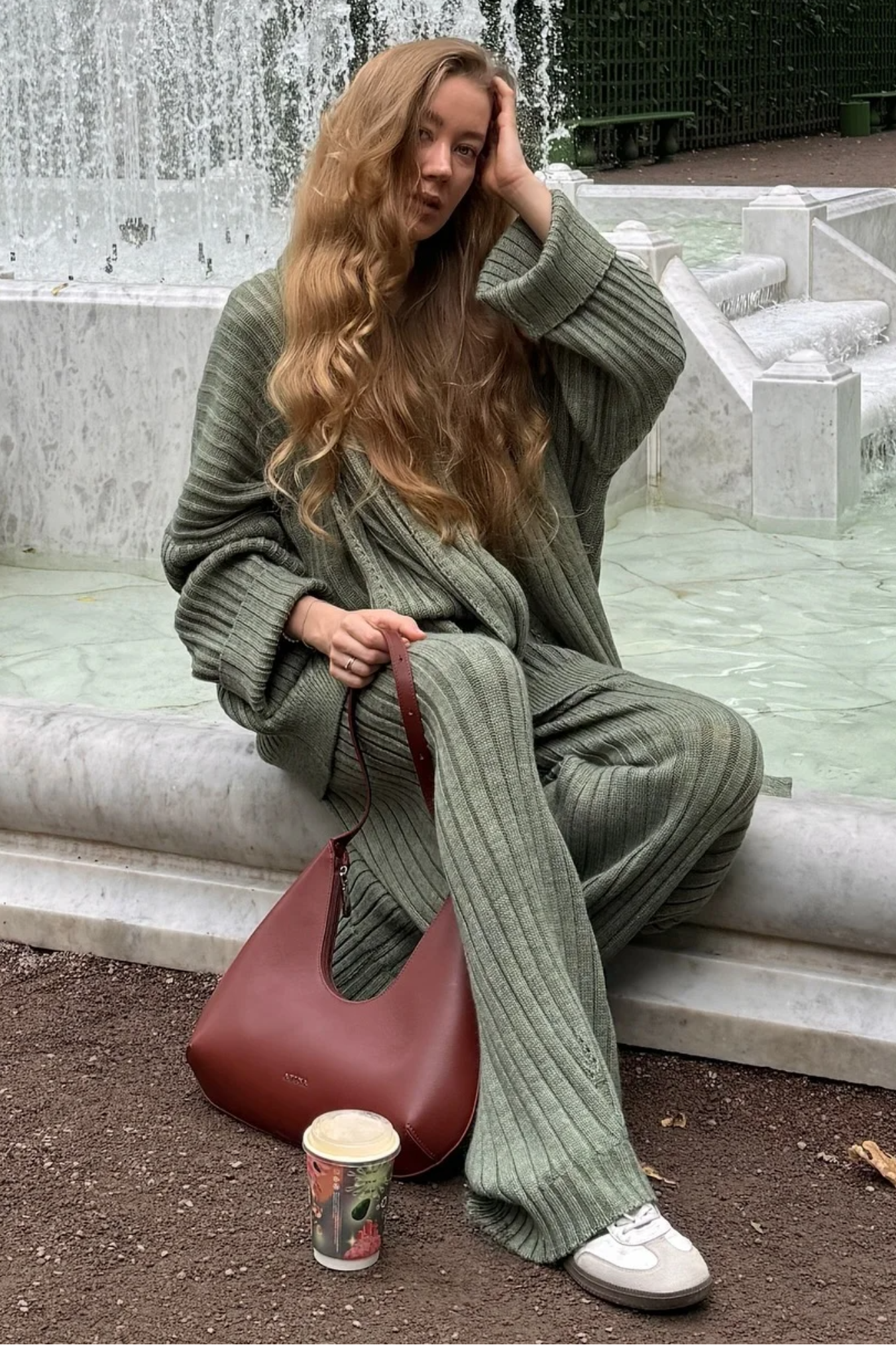 Mirelle Ribbed Knit Set - Co Ord Set | 8j03aj-k6.myshopify.com