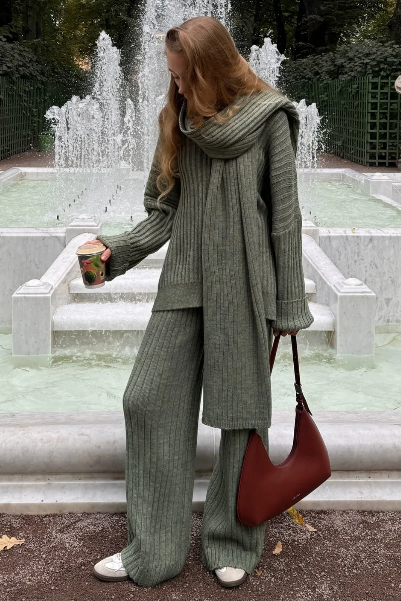 Mirelle Ribbed Knit Set - Co Ord Set | 8j03aj-k6.myshopify.com