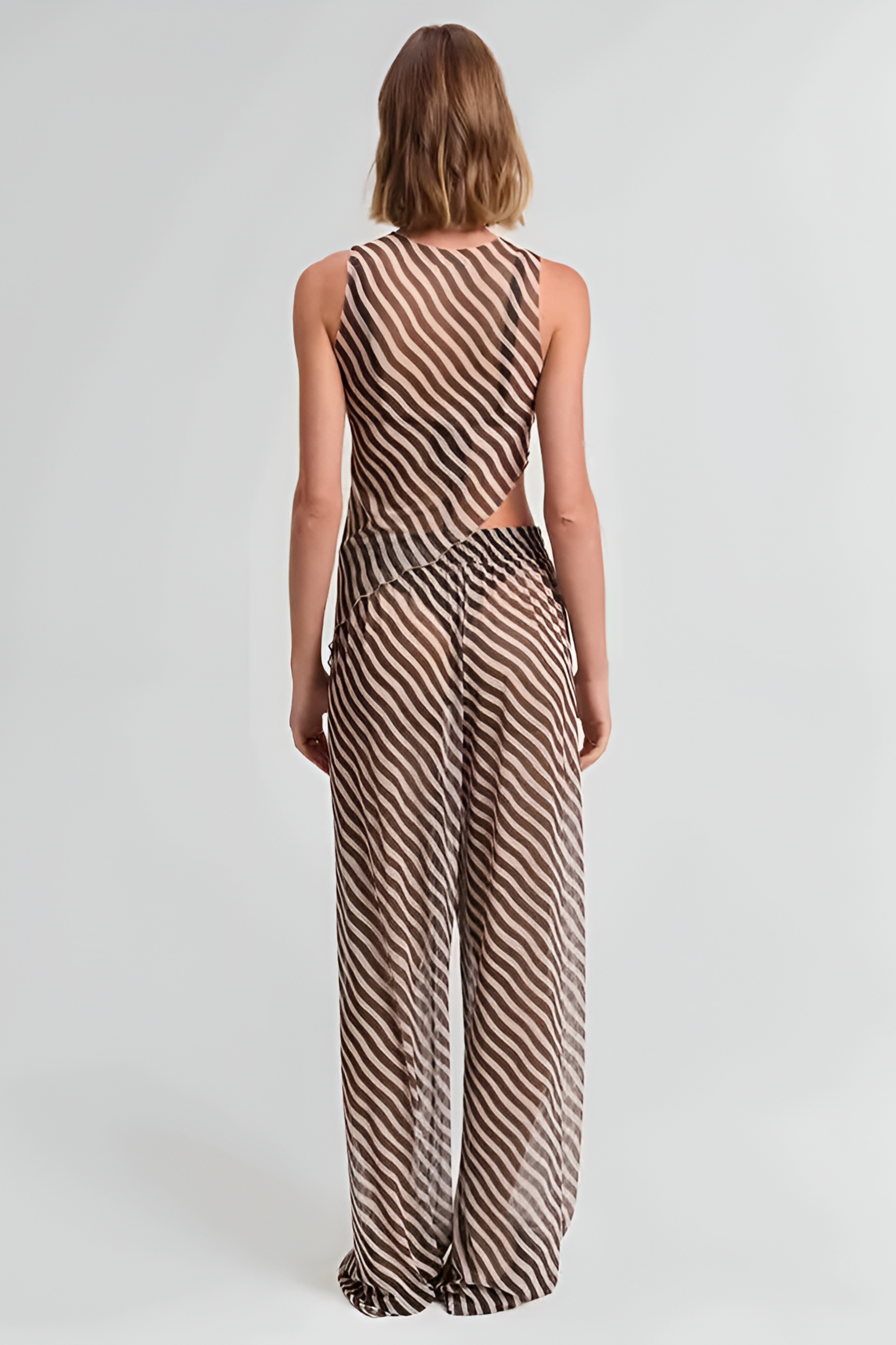 Mocha Wave Co Ord Set - Co-Ord Set | 8j03aj-k6.myshopify.com