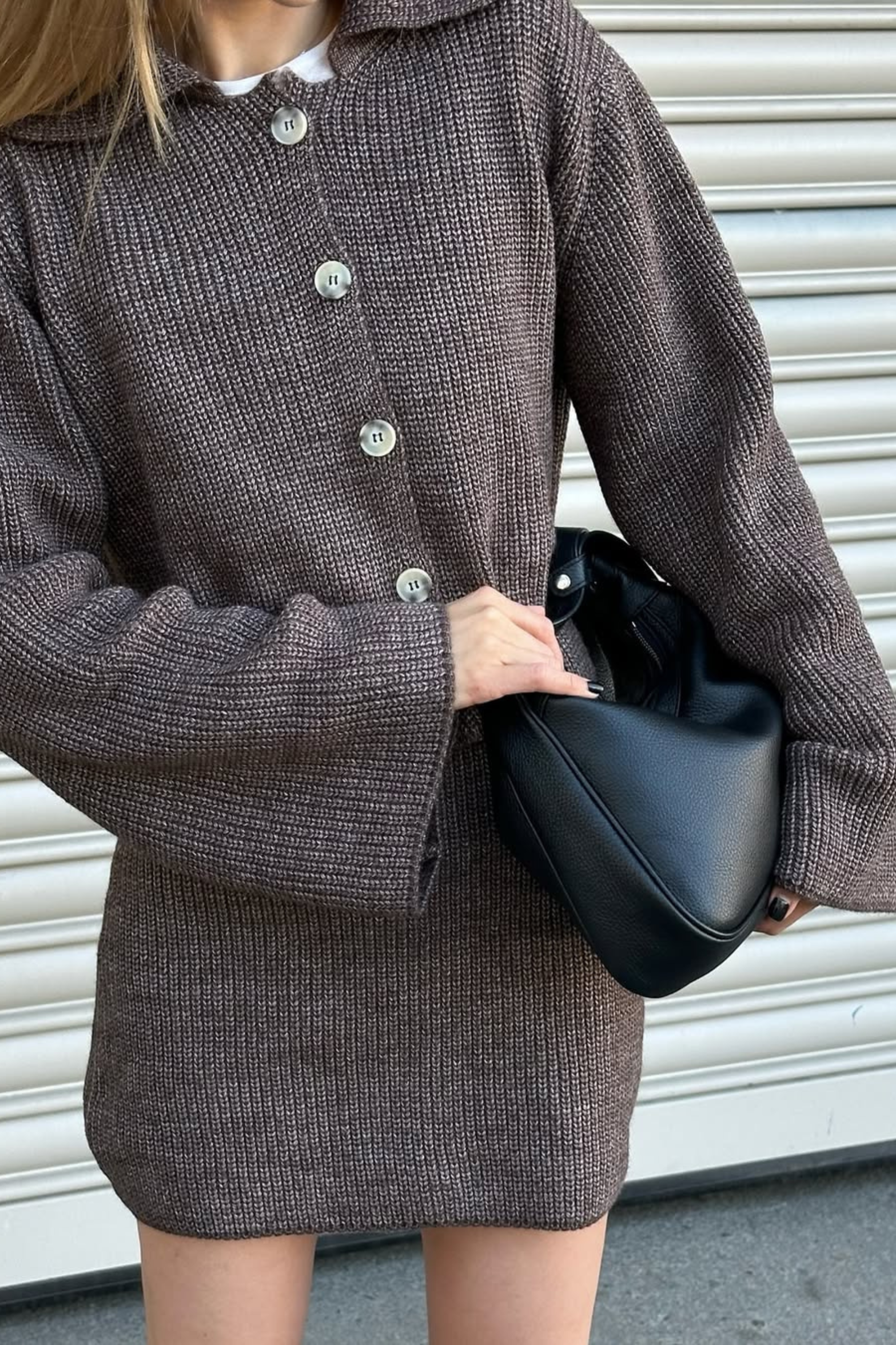 Polo Knit Skirt Set - Co Ord Set | 8j03aj-k6.myshopify.com