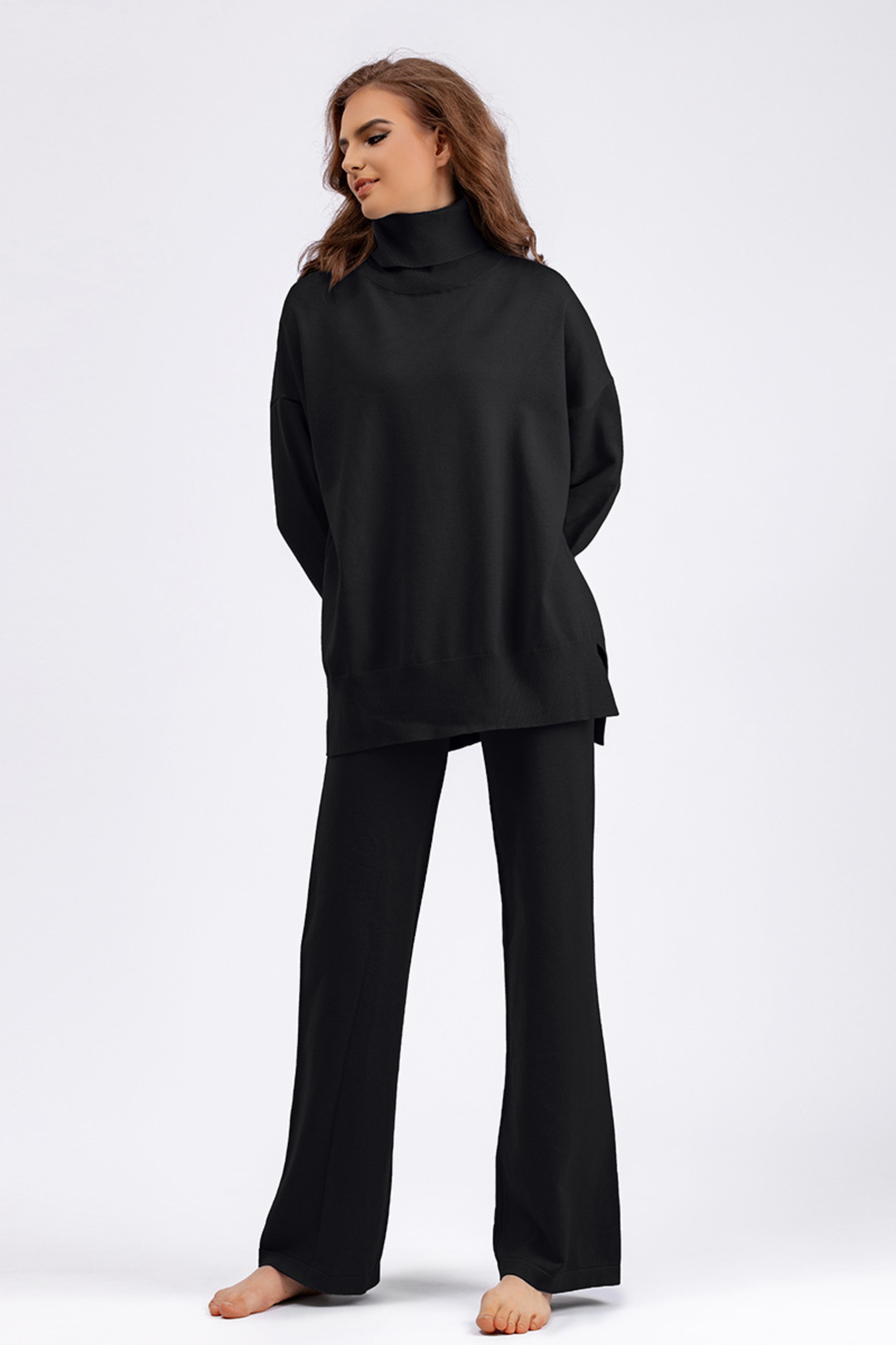 Relaxed Knit Set - Co Ord Set | 8j03aj-k6.myshopify.com