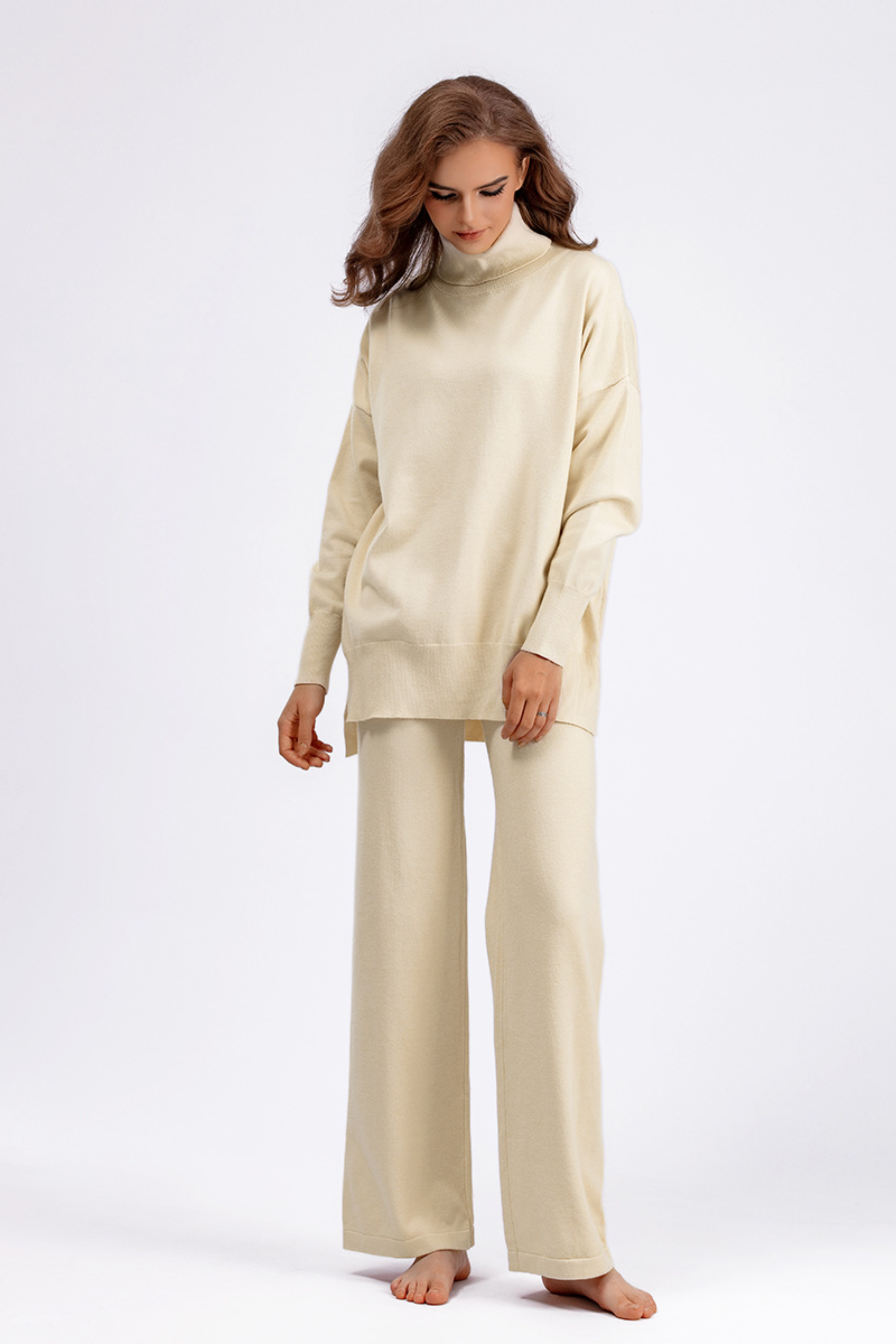 Relaxed Knit Set - Co Ord Set | 8j03aj-k6.myshopify.com