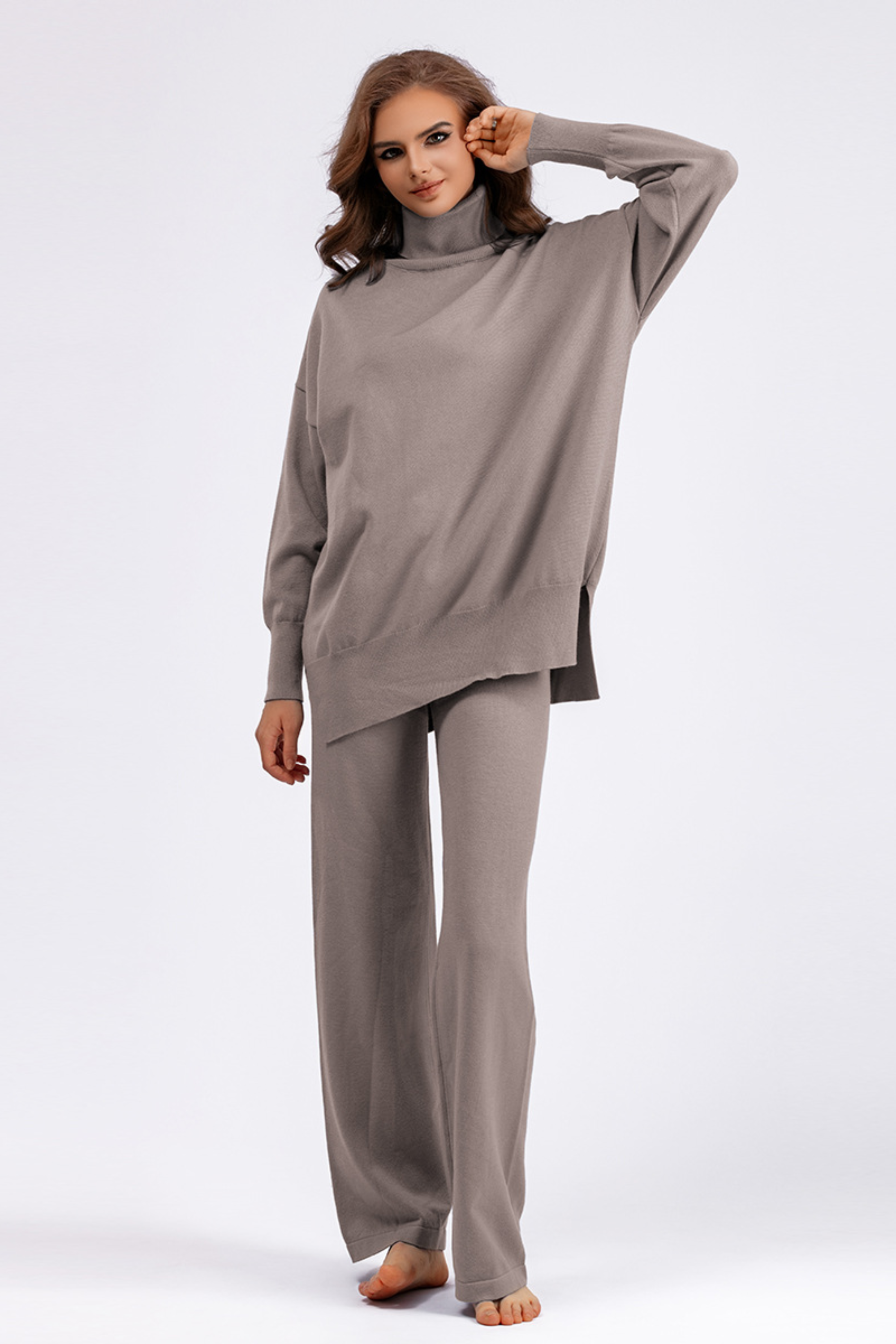 Relaxed Knit Set - Co Ord Set | 8j03aj-k6.myshopify.com