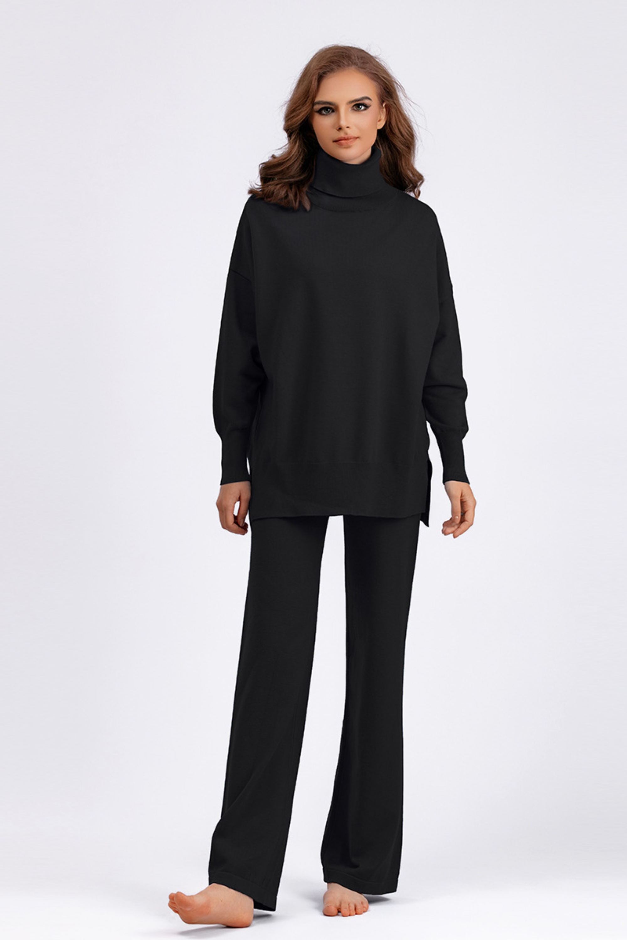 Relaxed Knit Set - Co Ord Set | 8j03aj-k6.myshopify.com