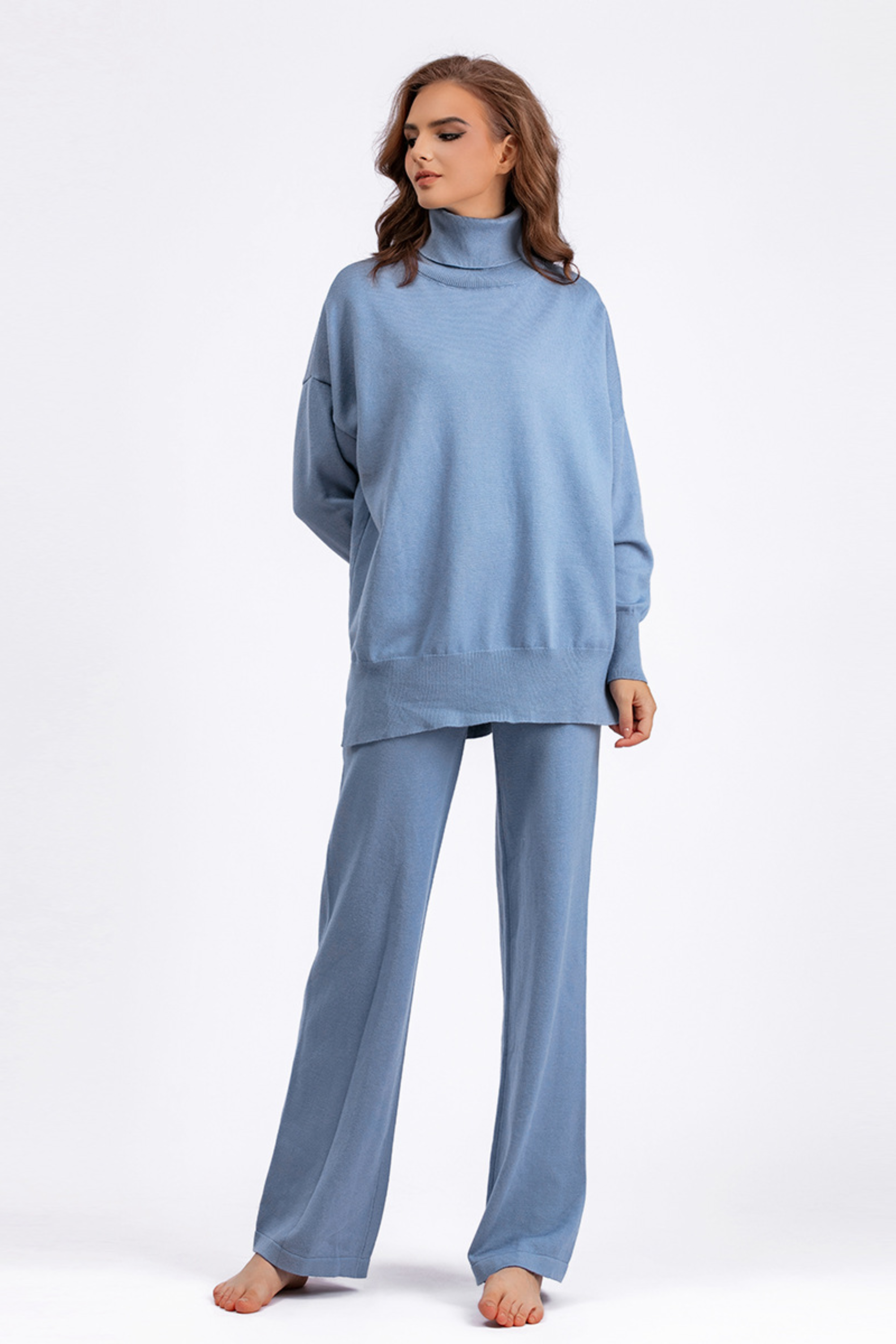 Relaxed Knit Set - Co Ord Set | 8j03aj-k6.myshopify.com