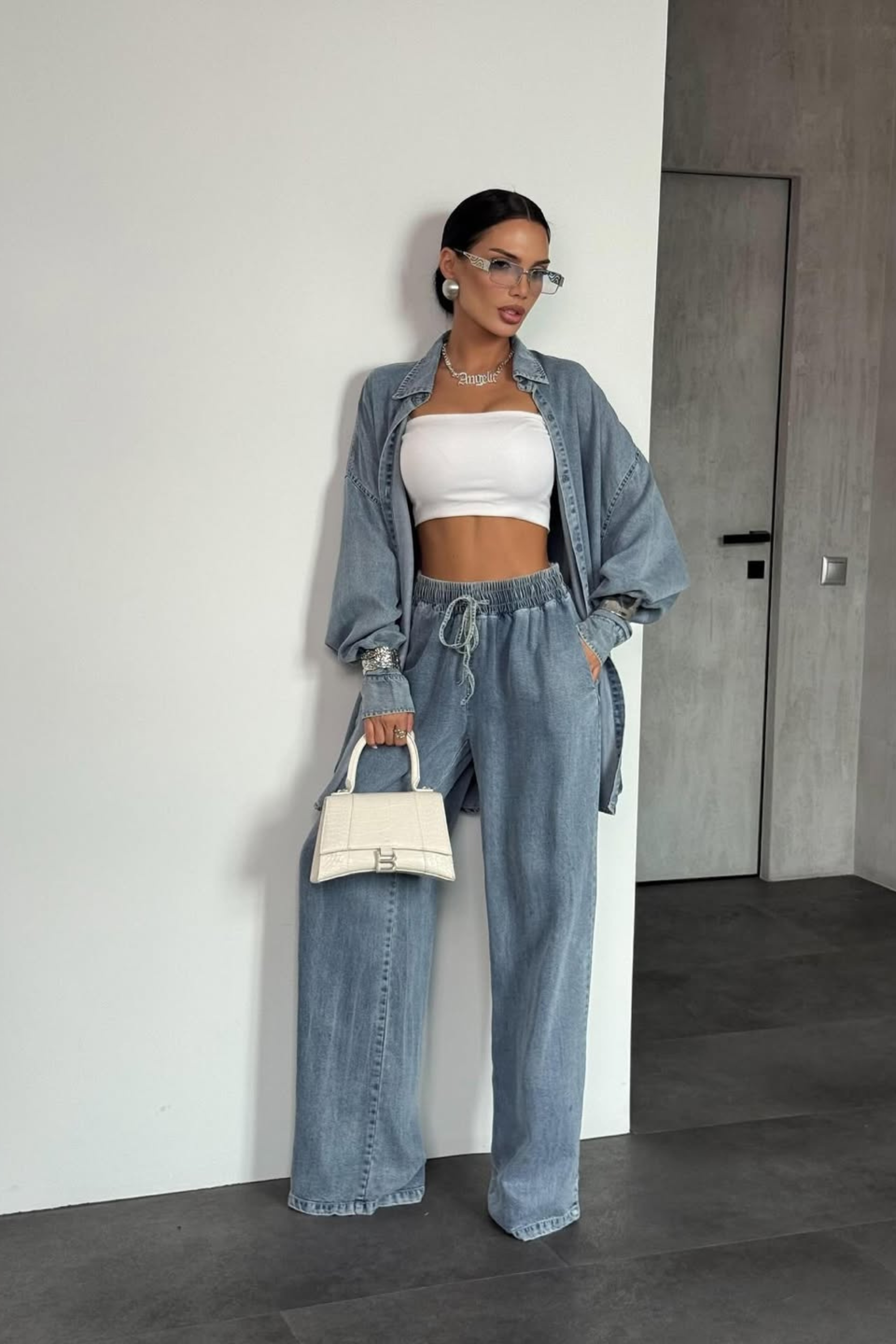 Urban Denim Relaxed Set - Women’s Clothing | 8j03aj-k6.myshopify.com